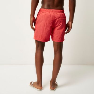 Coral pocket swim shorts